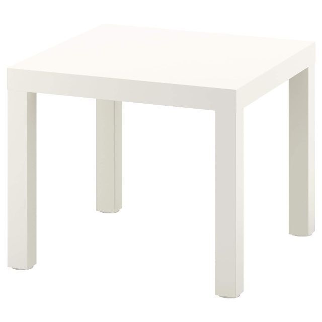 LACK ラック サイドテーブル - ホワイト 55x55 cm 104.499