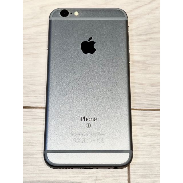 Apple iPhone 6S 128GB スペースグレイ SIMフリージャンク