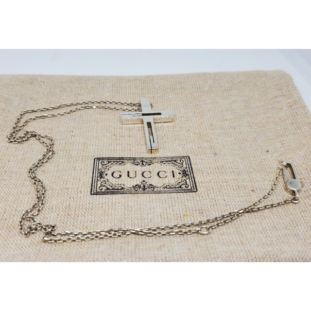 Gucci - 【超レア廃盤品】GUCCI クロス カットアウトG チェーン