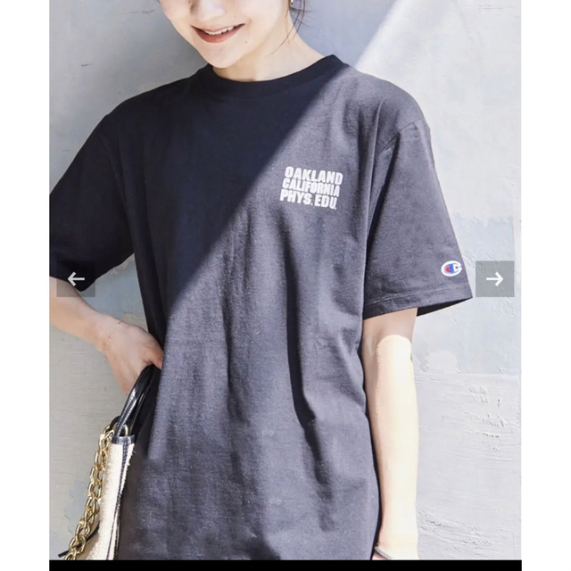 SLOBE IENA(スローブイエナ)の【Champion / チャンピオン】SLOBE別注ロゴTシャツ　完売 レディースのトップス(Tシャツ(半袖/袖なし))の商品写真