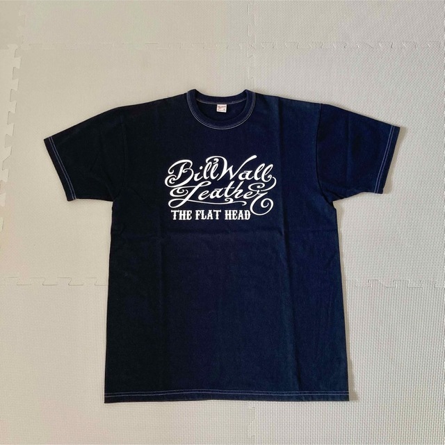 THE FLAT HEAD(フラットヘッド)のフラットヘッド　ビルウォールレザーコラボTシャツ メンズのトップス(Tシャツ/カットソー(半袖/袖なし))の商品写真