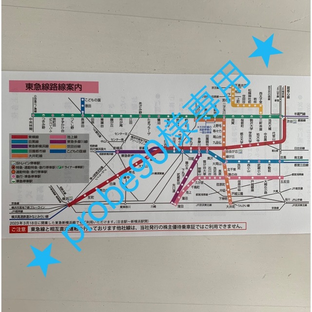 ★probe90様専用★株主優待乗車証 チケットの乗車券/交通券(鉄道乗車券)の商品写真