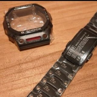 カシオ(CASIO)のG-SHOCK ジーショック 5610系 カスタム用パーツ フルメタル メカ(金属ベルト)