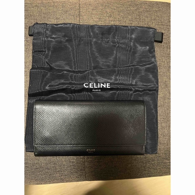 CELINE 長財布　ブラック