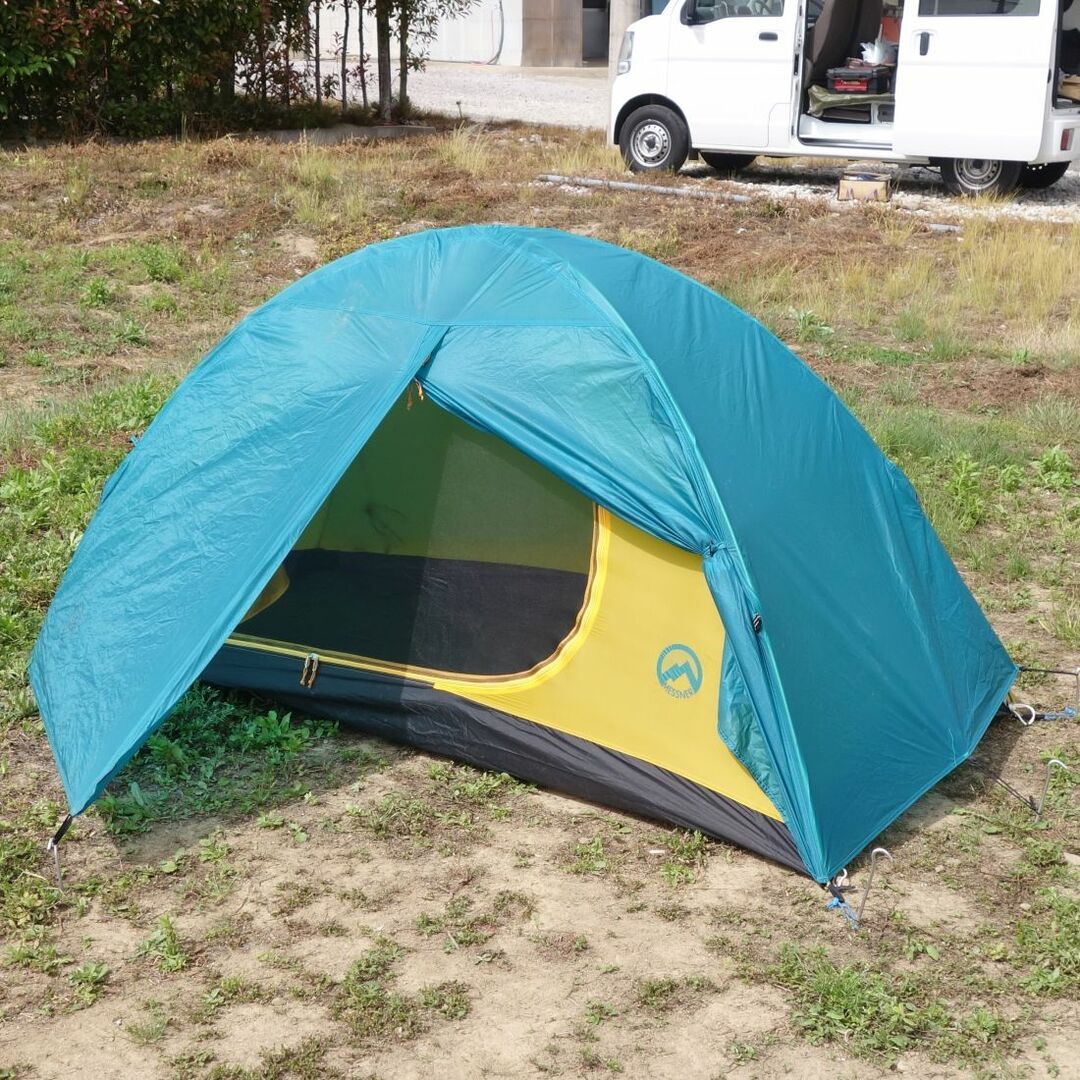 表記サイズ-美品 ニッピン NIPPIN MESSNER メスナー N1000 山岳 テント 1～2人用 キャンプ 登山 アウトドア