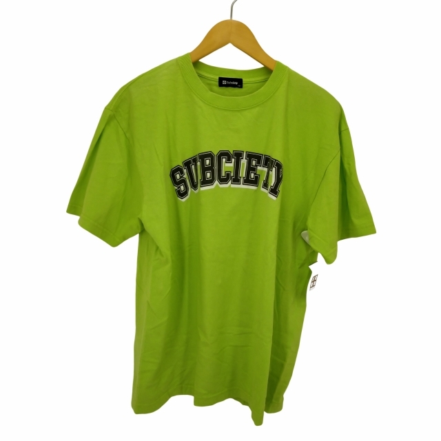 Subciety(サブサエティ)のSubciety(サブサエティ) アーチロゴTシャツ メンズ トップス メンズのトップス(Tシャツ/カットソー(半袖/袖なし))の商品写真