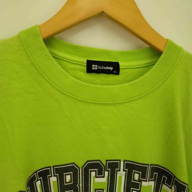 Subciety(サブサエティ)のSubciety(サブサエティ) アーチロゴTシャツ メンズ トップス メンズのトップス(Tシャツ/カットソー(半袖/袖なし))の商品写真