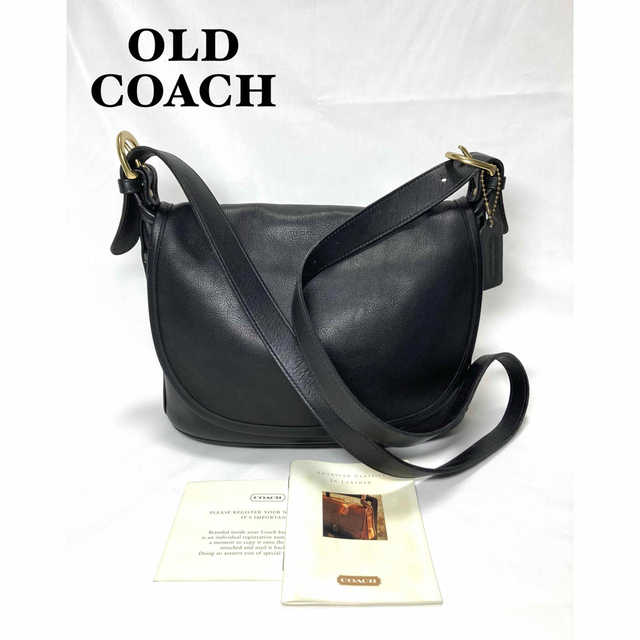 【極美品】COACH オールドコーチ　ショルダーバッグ　USA製　4150 | フリマアプリ ラクマ