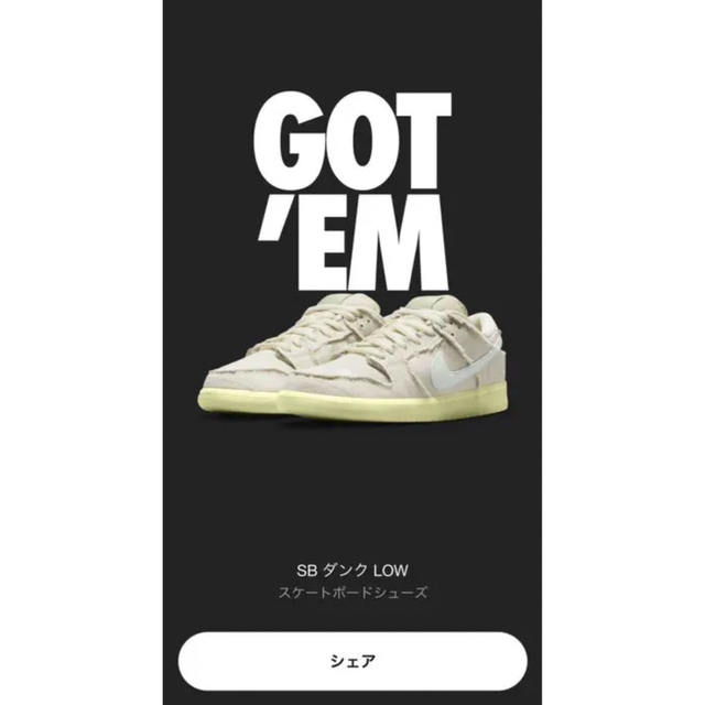 NIKE(ナイキ)のNIKE SB DUNK LOW "Mummy" メンズの靴/シューズ(スニーカー)の商品写真