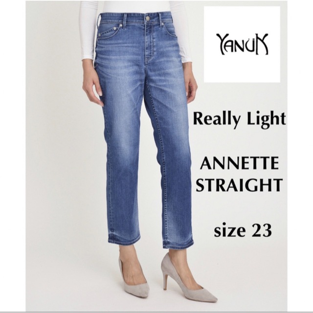 新品★YANUK ANNETTE Straight-UBK 23