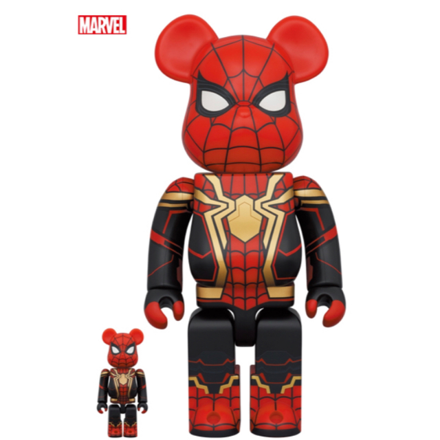 ベアブリック スパイダーマンINTEGRATED SUIT 100%&400% ベアブリック スパイダーマンINTEGRATED SUIT 100%&400%