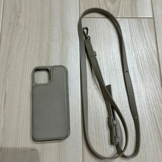 アイフォーン(iPhone)のDemiurvo デミウルーボ POCHE FLAT iPhone ストラップ(ストラップ/イヤホンジャック)