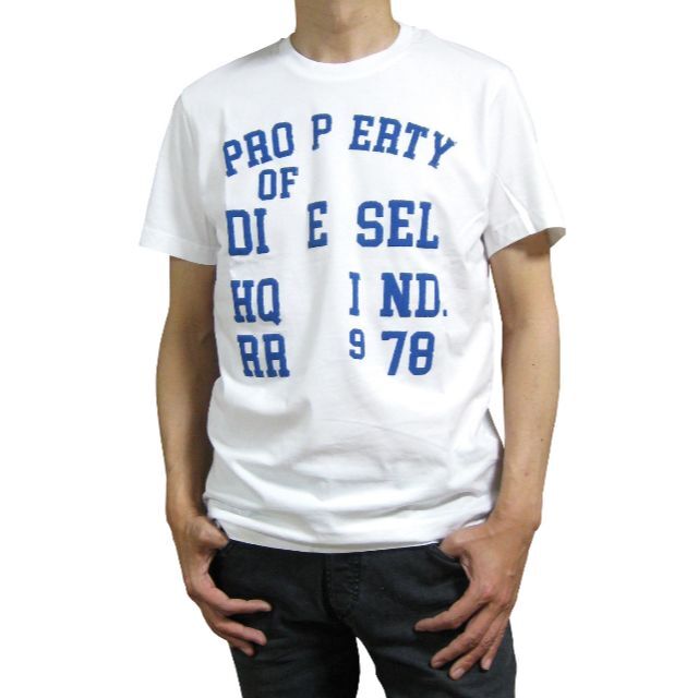 DIESEL(ディーゼル)のDIESEL 発泡プリント 半袖Ｔシャツ T-DIEGOR-K59 Mサイズ メンズのトップス(Tシャツ/カットソー(半袖/袖なし))の商品写真