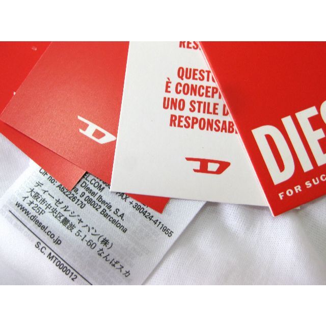 DIESEL(ディーゼル)のDIESEL 発泡プリント 半袖Ｔシャツ T-DIEGOR-K59 Mサイズ メンズのトップス(Tシャツ/カットソー(半袖/袖なし))の商品写真