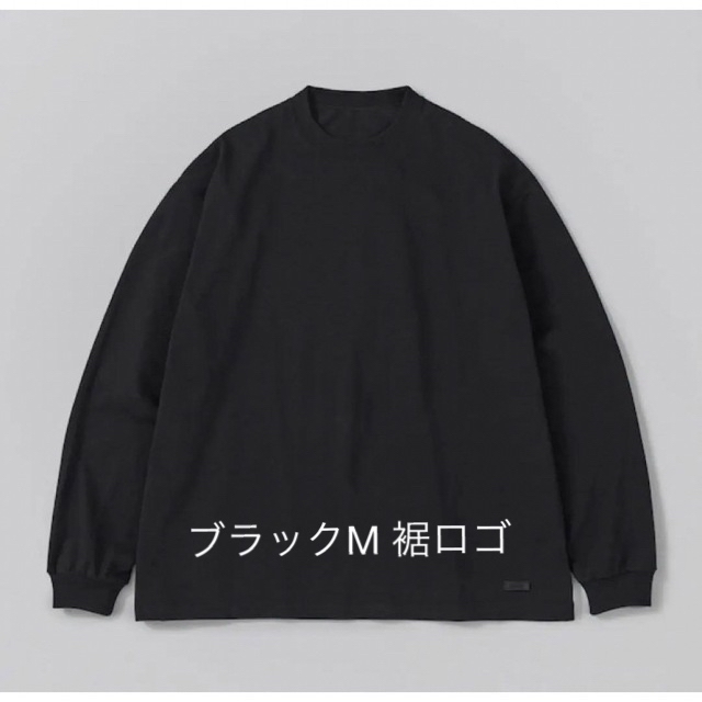 ennoy 2Pack L/S T-Shirts BLACK 裾ロゴ