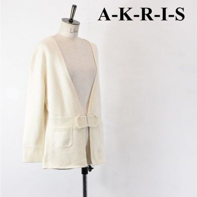 52着丈AL BD0016 高級 近年モデル 美品 AKRIS アクリス レディース