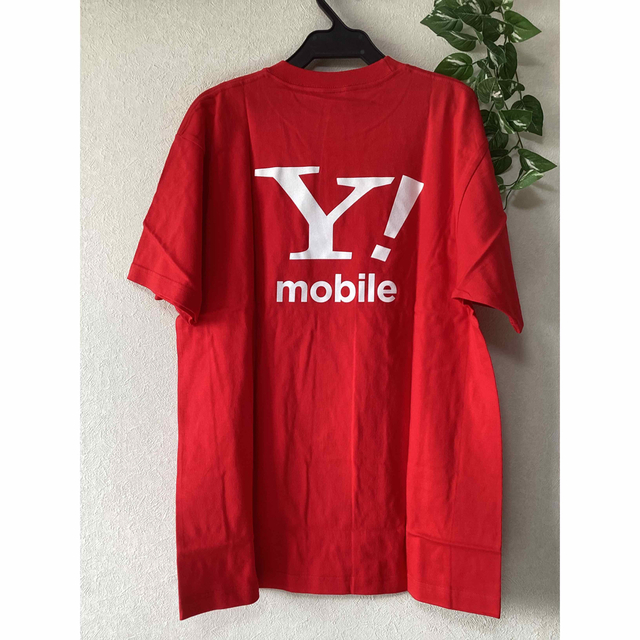 ⭐︎新品未使用⭐︎Y!mobile Tシャツ　sizeL メンズのトップス(Tシャツ/カットソー(半袖/袖なし))の商品写真
