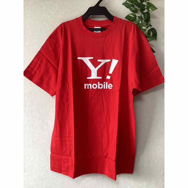 ⭐︎新品未使用⭐︎Y!mobile Tシャツ　sizeL メンズのトップス(Tシャツ/カットソー(半袖/袖なし))の商品写真