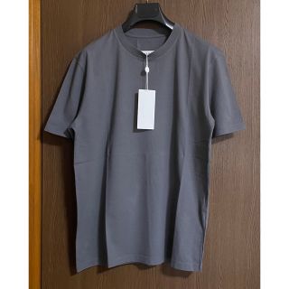 マルタンマルジェラ(Maison Martin Margiela)のM新品 メゾン マルジェラ メンズ レギュラー コットン Tシャツ 半袖 グレー(Tシャツ/カットソー(半袖/袖なし))