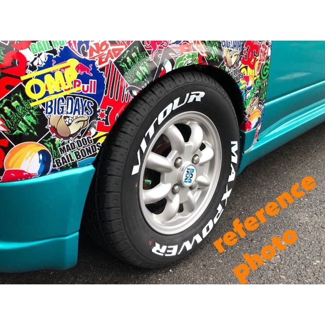 ✨純正品✨ 165/70R12 ホワイトレター タイヤ 4本セット 送料無料!12