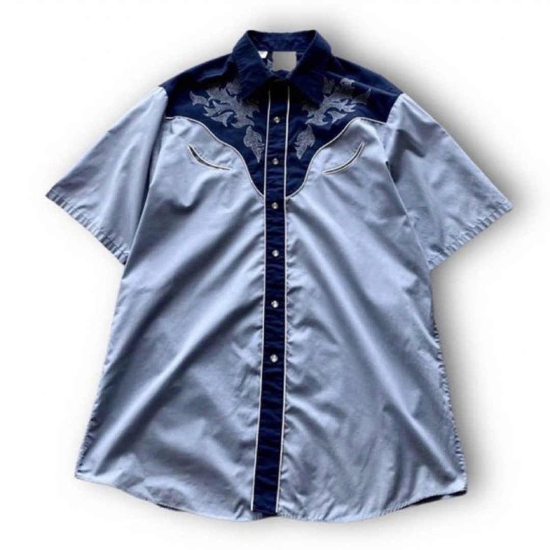 70s vintage western embellished shirt
