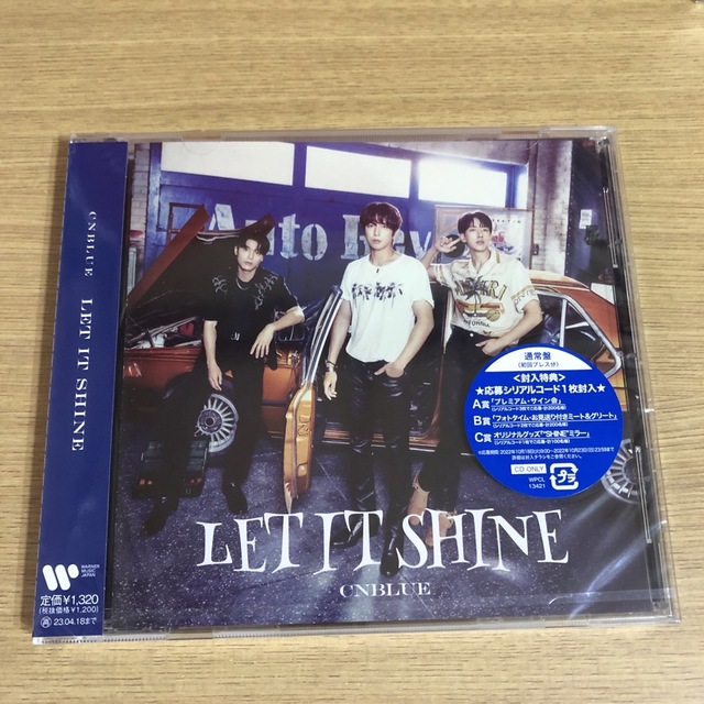 CNBLUE(シーエヌブルー)のCNBLUE「 LET IT SHINE 」通常盤 エンタメ/ホビーのCD(K-POP/アジア)の商品写真