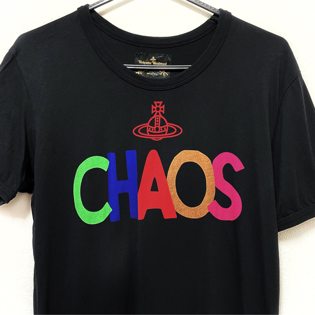 ヴィヴィアンウエストウッド【美品】CHAOS オーブ プリント 半袖 カットソー