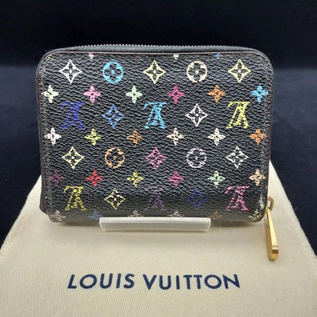 【Louis Vuitton】ジッピーコインパース マルチカラー ブラック