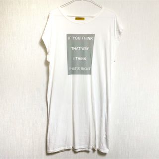 シマムラ(しまむら)のしまむら Tシャツワンピース(ひざ丈ワンピース)