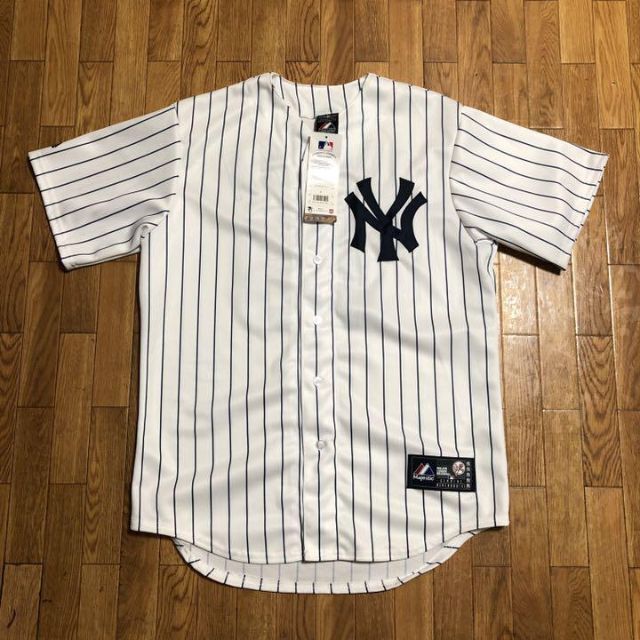 00s Majestic NEW YORK Yankees 田中将大