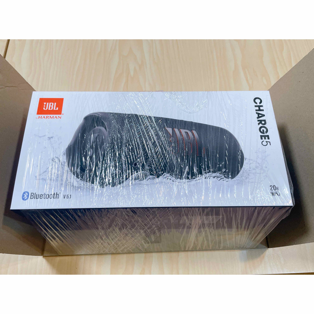 新品未開封】JBL CHARGE5 ブラック - スピーカー