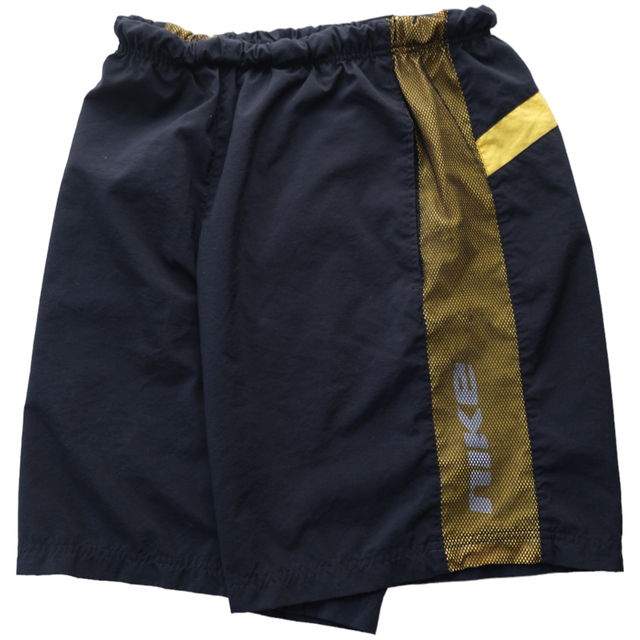 00s Nike Yellow Line Swim Shorts