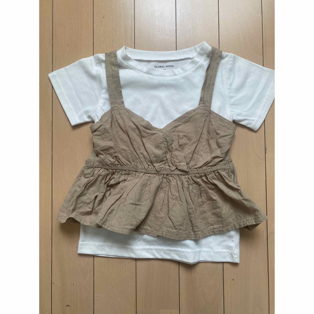 GLOBAL WORK(グローバルワーク)のグローバルワーク＊半袖トップス＊キッズ キッズ/ベビー/マタニティのキッズ服女の子用(90cm~)(Tシャツ/カットソー)の商品写真