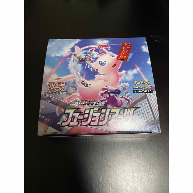 ポケカ　フュージョンアーツ　box エンタメ/ホビーのトレーディングカード(Box/デッキ/パック)の商品写真