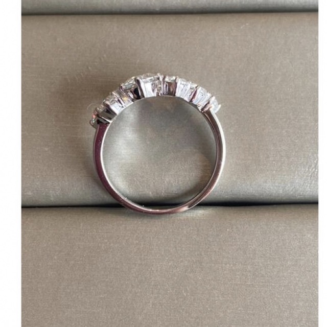 最高級モアサナイト　モアッサナイト　スター　リング12号 レディースのアクセサリー(リング(指輪))の商品写真