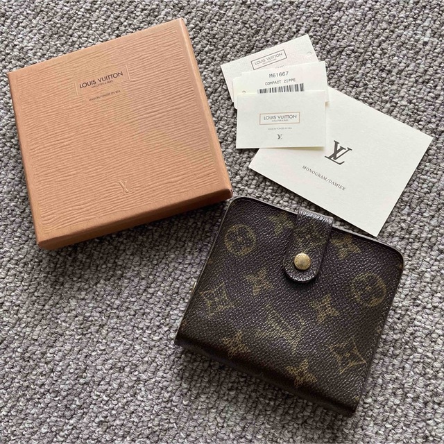 【used】Louis Vuitton モノグラム折り財布