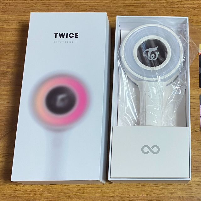 即日発送可能 公式 TWICE トゥワイス ペンライト CANDYBONG ∞