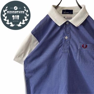 フレッドペリー(FRED PERRY)の【FRED PERRY】フレッドペリー ポロシャツ ギンガムチェック 切り替え(ポロシャツ)