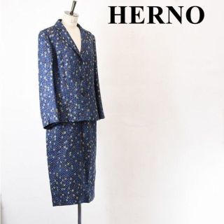 ヘルノ スーツ(レディース)の通販 13点 | HERNOのレディースを買うなら ヘルノ スーツ(レディース)の通販 13点 | HERNOのレディースを買うなら