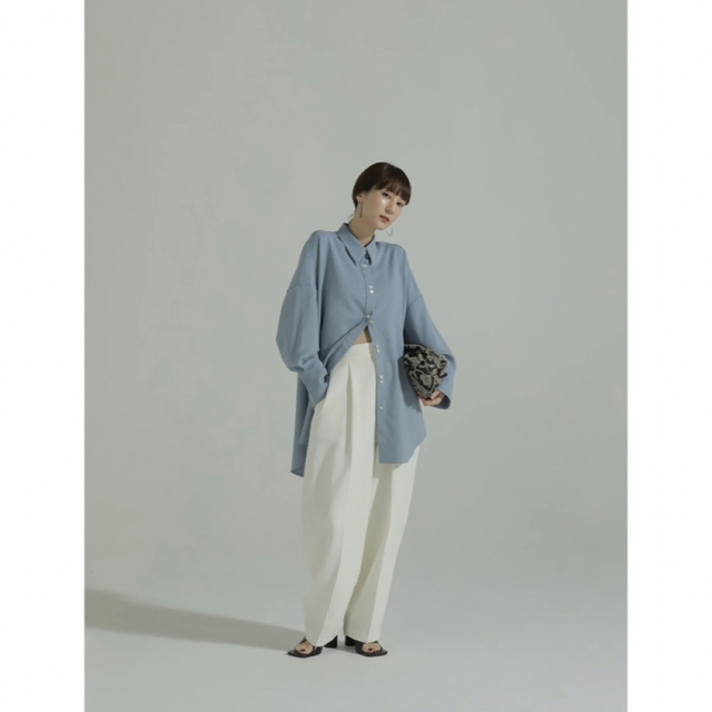 louren center press cocoon pants