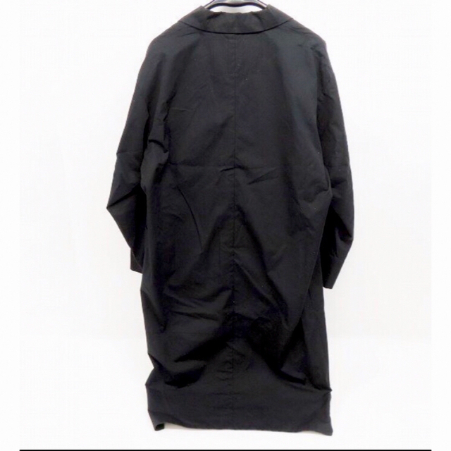 NATAL DESIGN(ネイタルデザイン)の★NATAL DESIGNリバティーコート★オーバーサイズL黒 メンズのジャケット/アウター(ステンカラーコート)の商品写真