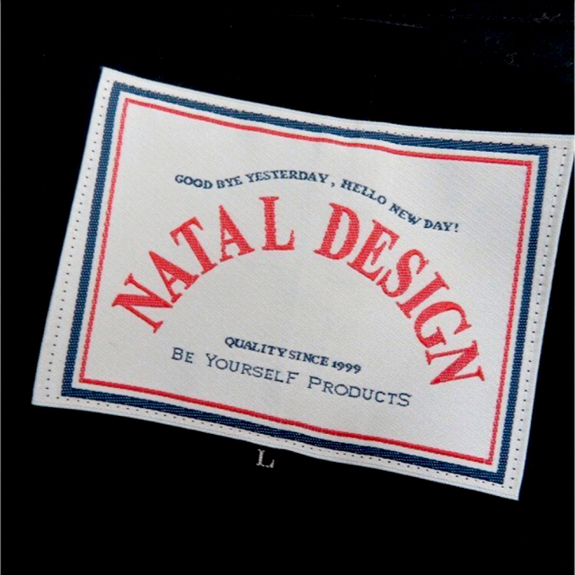 NATAL DESIGN(ネイタルデザイン)の★NATAL DESIGNリバティーコート★オーバーサイズL黒 メンズのジャケット/アウター(ステンカラーコート)の商品写真