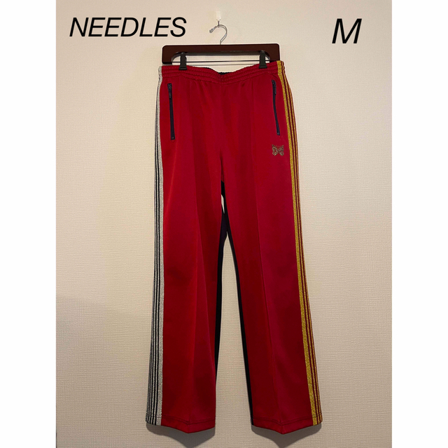 美品　needles トラックパンツ　レッド　パープル　ゴールド　シルバー