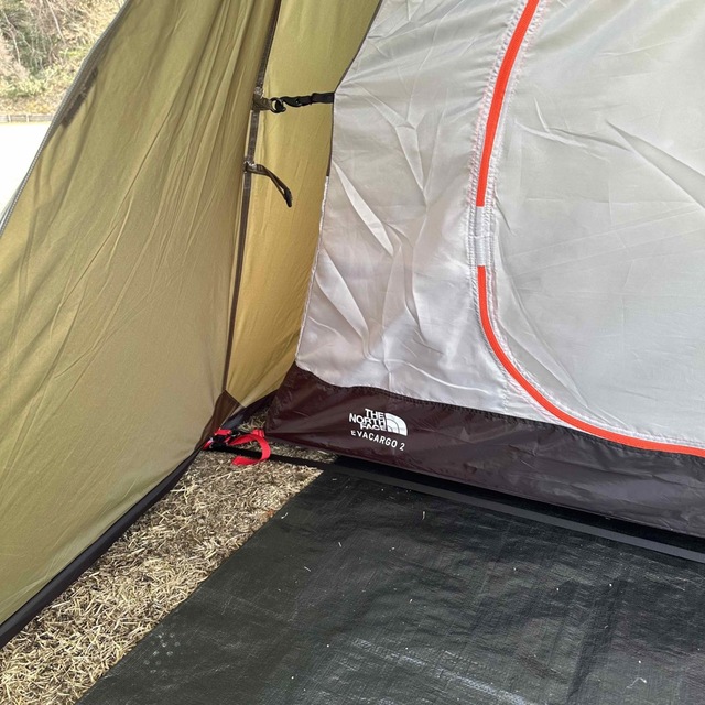 ノースフェイス evacargo2+フットプリントセット エバカーゴ2