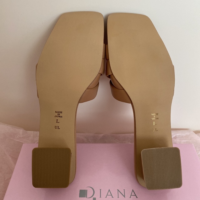 DIANA(ダイアナ)の新品 人気 雑誌掲載 ダイアナ DIANA 編み込み ミュール サンダル レディースの靴/シューズ(サンダル)の商品写真
