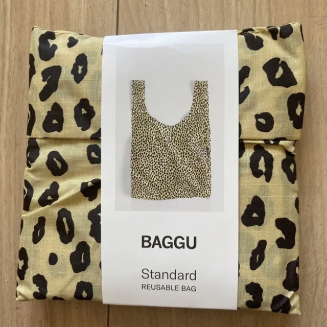 BAGGU(バグゥ)の【新品・未使用】baggu Standard Baggu レオパード　終売商品 レディースのバッグ(エコバッグ)の商品写真