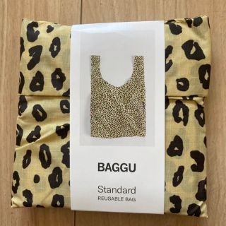 バグゥ(BAGGU)の【新品・未使用】baggu Standard Baggu レオパード　終売商品(エコバッグ)