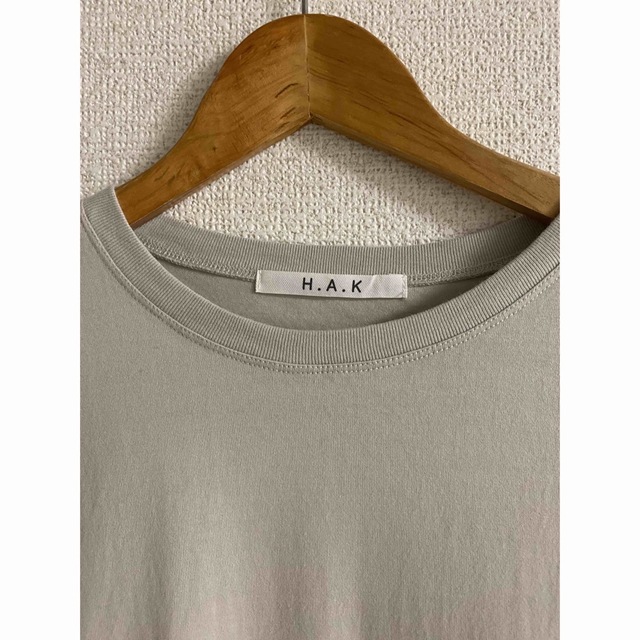 H.A.K(ハク)のハク　ドッドフリルロンT メンズのトップス(Tシャツ/カットソー(半袖/袖なし))の商品写真