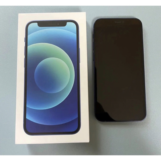 iPhone(アイフォーン)の美品iPhone 12 mini 128GB ミッドナイトブルー スマホ/家電/カメラのスマートフォン/携帯電話(スマートフォン本体)の商品写真