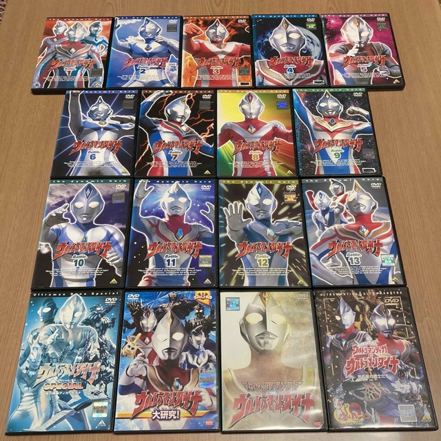 →→→ ウルトラマンダイナ　dvd 1巻から13巻　全巻　全話　セット